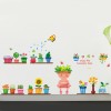 Garden Pot Plants Vinyl Wall Art Decals